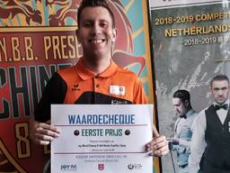 Jan van Lierop (18) kwalificeert zich voor eerste NK Chinese 8-ball toernooi