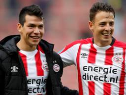 Hirving Lozano (Mexico) en Santiago Arias (Colombia) reizen deze zomer af naar Rusland voor het WK (foto: VI Images).