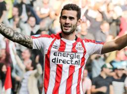 Gastón Pereiro scoorde opnieuw voor PSV. (Foto: VI Images)