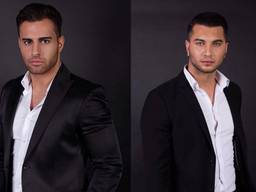 Sezer (22) en Furkan (23) stonden in de finale van Men Universe (foto: Sezer Özdemir en Furkan Özturk)