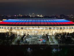 Op het dak van het Luzhniki stadion in Moskou installeerde Signify een LED-dak