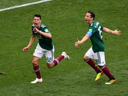 Hirving Lozano in actie voor Mexico op het WK. (Foto: VI Images)