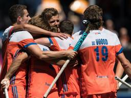 De hockeymannen pakten brons (Foto: VI Images).