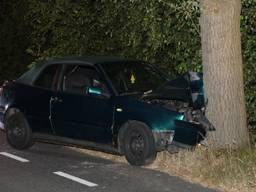 De bestuurder van deze auto is spoorloos. (Foto: Erik Haverhals/FPMB)