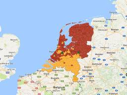 Zuid-Nederland zegt bijna zonder uitzondering friet. Noord-Nederland zegt patat. Foto: Coosto.
