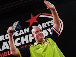 Michael van Gerwen won in Hamburg. (Foto: PDC Europe)