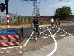 De beruchte spoorwegovergang bij Orthen in Den Bosch wordt mogelijk ondertunneld