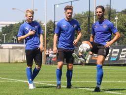 Jordens Peters stond bij de start van de voorbereiding weer op het veld in Tilburg (foto: Fabian Eijkhout).