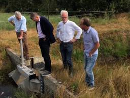 Inspectie van droge gebieden in Brabant