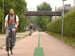 Een Tilburgs slim fietspad