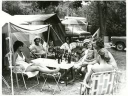 Vakantie op de camping in 1976
