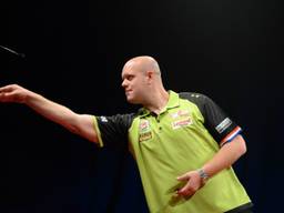 Michael van Gerwen boekte een vrij eenvoudige zege. (Foto: Photosport NZ/PDC)