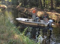 De reddingsactie van waterschap Aa en Maas (Foto: Aa en Maas)