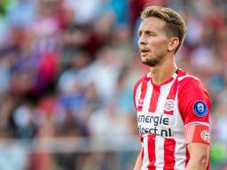 Luuk de Jong tot 2021 onder contract bij PSV (VI Images).