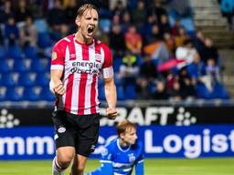 Goal! Luuk de Jong laat zien dat hij het nog steeds kan! Foto: VI Images.