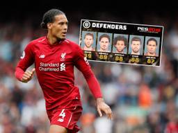 Liverpool-verdediger Virgil van Dijk, opnieuw overladen met complimenten.