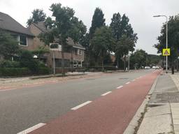 Het kindje werd gevonden op de Flintdijk in Roosendaal. (foto: Raymond Merkx)