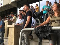 De nieuwe staantribune bij NAC Breda