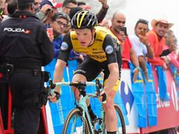 Steven Kruijswijk tijdens de 15de etappe van de Vuelta. (Foto: VI Images)