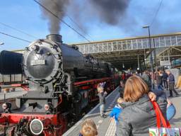 Een stukje nostalgie op het station Eindhoven (Foto: Arno van der Linden)