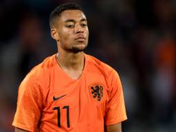 Arnaut 'Danjuma' Groeneveld in het shirt van Jong Oranje (foto: VI Images).