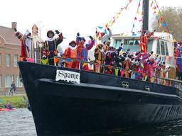 De intocht van Sinterklaas