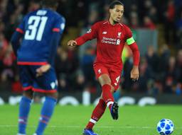 Virgil van Dijk als aanvoerder van Liverpool (foto: VI Images).