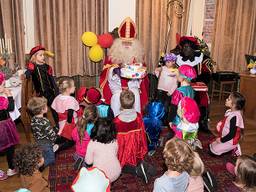 Kinderen in het Huis van Sinterklaas in Waalwijk in 2017. (foto: Huis van Sinterklaas)