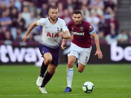 Eric Dier (links) kent alleen PSV'er Luuk de Jong (foto: VI Images).