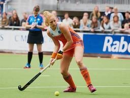 Margot van Geffen miste geen enkele van de laatste zeventig wedstrijden van de Oranjevrouwen. (Foto: Orange Pictures)