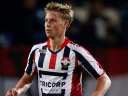 Frenkie de Jong speelde drie wedstrijden voor Willem II (foto: VI Images).