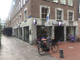 De (inmiddels) gesloten vestiging van Taco Bell in Eindhoven (foto: Hans Janssen).