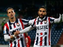 Aras Özbiliz maakte zijn eerste treffer in dienst van Willem II. (Foto: VI Images)