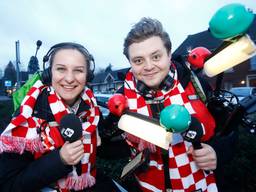 Jorien Renkema en Rob Janssen lopen door Brabant. (Foto: Arno van der Linden/SQ Vision)