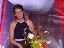 Ireen Wüst gehuldigd tijdens Sportgala