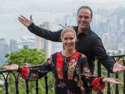 Frans en Mariska Bauer in China (Foto: AVROTROS)