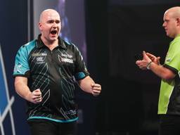 Michael van Gerwen verloor van Rob Cross in de halve finale (foto: VI Images).