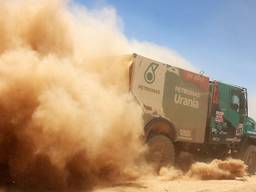 Gerard de Rooy tijdens de Dakar Rally van 2019 (foto: Willy Weyens).