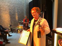 Burgemeester Wobine Buijs is 'beste lokale bestuurder'. (Foto: Tom van den Oetelaar)