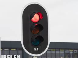Rood stoplicht (archieffoto: Kevin Cordewener)