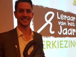 Dirk Megens is mbo-leraar van het jaar geworden.
