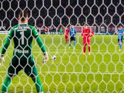 FC Twente kreeg een penalty in de wedstrijd tegen Helmond Sport. Foto: OrangePictures.