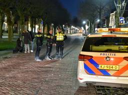 De politie op De Lind in Oisterwijk. (Foto: Toby de Kort)