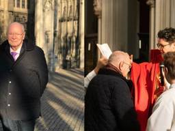 Frans (73) werd zondag lid van de Rooms-Katholieke Kerk (foto's: Michelle Peters / Wim Koopman)