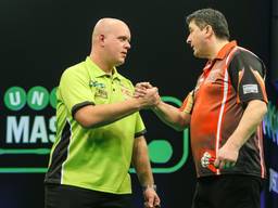 Mensur Suljovic is de tegenstander van Michael van Gerwen (foto: VI Images).