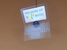 Dit hologram is nu al te zien op De Nassau in Breda