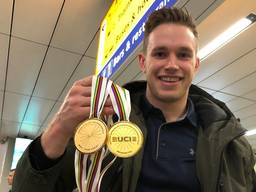 Gouden medailles voor Harrie Lavreysen. (Foto: Rogier van Son)