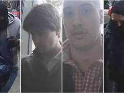De politie gaf vrijdag vier foto's van de overvallers vrij.