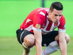 Nick Viergever na het gelijkspel van PSV tegen Feyenoord. (foto: VI Images)