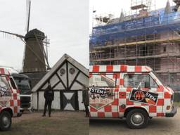 De molen gaat weer draaien en het Roze Kasteel wordt wit.